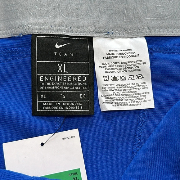 Nike Softball Blue Women’s Pants Size XL NWT - Picture 6 of 11
